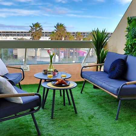 'Cap Confession' - Naturiste - Sea View - Beach - Parking -Air Conditionaire Agde Exterior foto